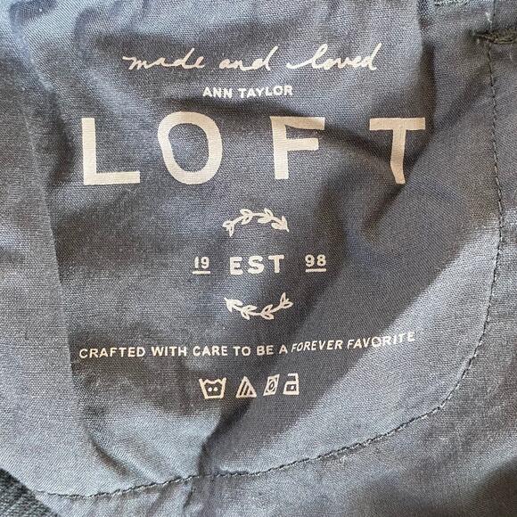 Ann Taylor Loft Corduroy Ribbed Jeans Size 12 Straight Leg - Picture 8 of 10